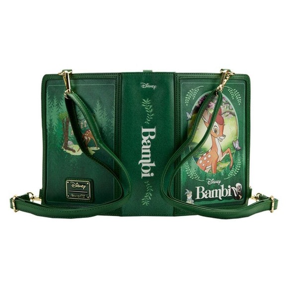 Loungefly Disney Classic Bambi Book Convertible Crossbody - Picture 3 of 8